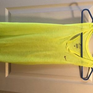 Nike ultra thin, dri-fit run tank